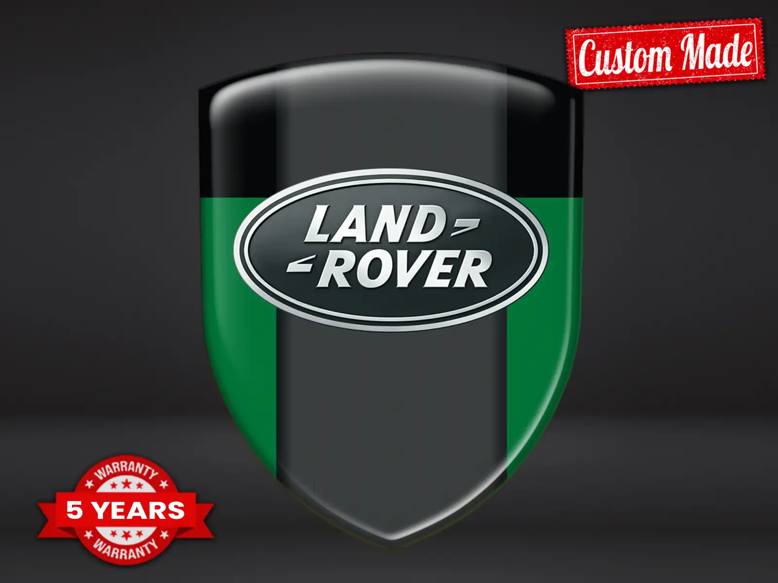 Land Rover Doming Abzeichen Hochwertig Professionell Anpassbar